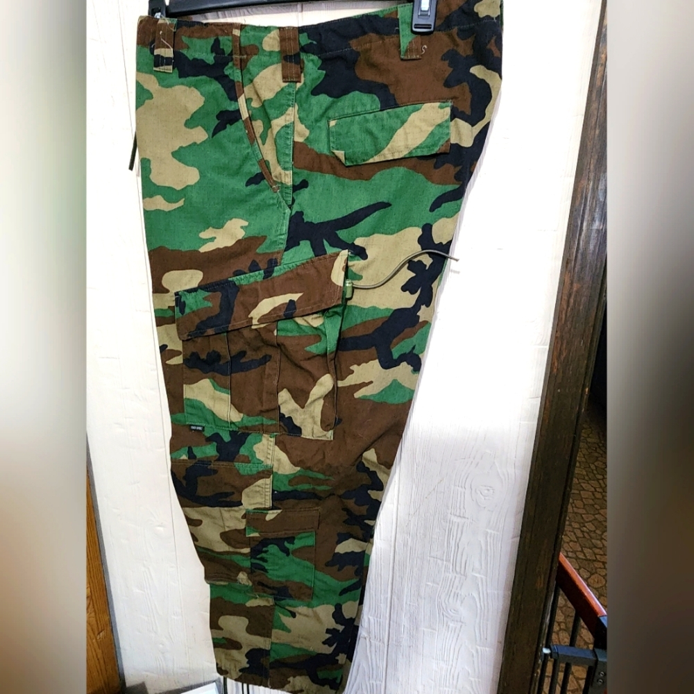 TRU-SPEC TACTICAL RESPONSE UNIFORM PANT WOODLAND CAMOUFLAGE X-LARGE Regular